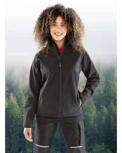 Softshell Damski z Recyklingu z Kapturem 3 Warstwy result TRE/R911F