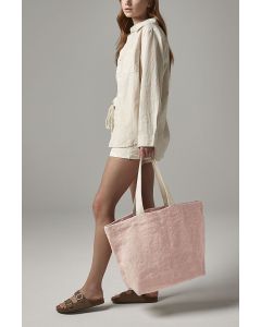 Soft Washed Jute Beach Bag westford mill GWM/W466