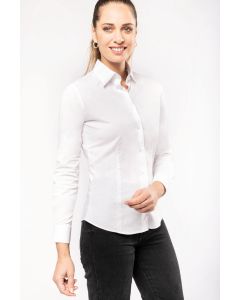Damska Koszula Stretch z Długim Rękawem kariban TKA/K530