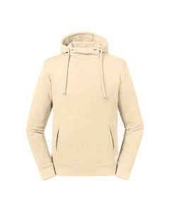 Bluza Pure Organic z Kapturem i Podwyższonym Kołnierzem russell TRU/209M