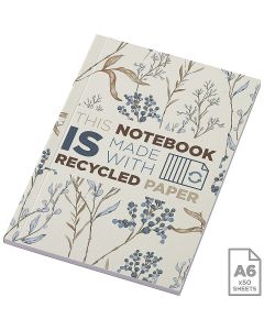 Notatnik A6 Novella Austen z miękką okładką z materiału z recyklingu, 50 kartek pf GPF/210263