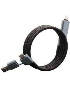 SCX.design C52 magnetyczny kabel do ultraszybkiego ładowania 4-w-1 o mocy 100 W z tworzywa sztuczneg pf GPF/2PX169