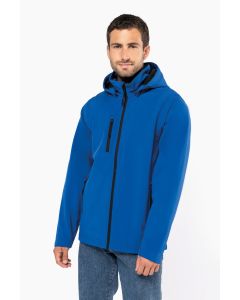 Kurtka Softshellowa Unisex, Trzywarstwowa z Kapturem i Odpinanymi Rękawami Kariban TKA/K422