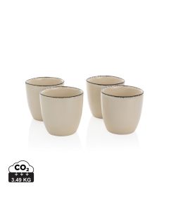 Zestaw kubków ceramicznych 120 ml Ukiyo, 4 el. xd GXD/P432-403