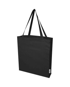 Madras torba na zakupy z bawełny z recyklingu z certyfikatem GRS 140 g/m2 z dnem pf GPF/120733