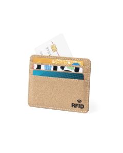 Korkowe etui na karty kredytowe, ochrona RFID vg GVG/V1106
