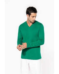 Koszulka V-Neck z Długim Rękawem kariban TKA/K358