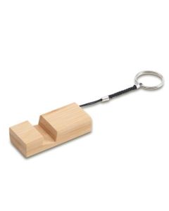 Bambusowy brelok z podstawką pod telefon rd GRD/R22828