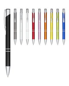 Długopis automatyczny Moneta z anodyzowanego aluminium pf GPF/107583