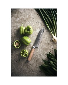 Nóż santoku VINGA Hattasan Damascus vg GVG/VG011