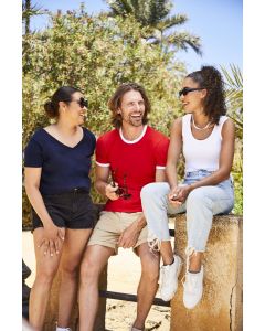 Damska Koszulka Valueweight V-Neck T fruit of the loom TFL/61-398-0
