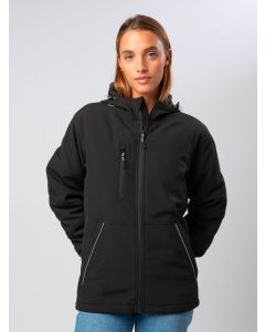 Softshell Damski Ocieplony Storm black spider TBS/BSW557
