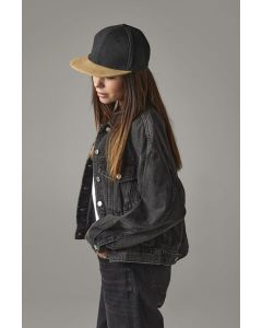 Czapka z Daszkiem Suede Peak Snapback beechfield GBE/B668