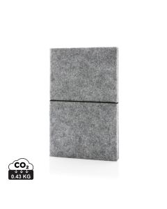 Notatnik A5, filc z recyklingu xd GXD/P774-472