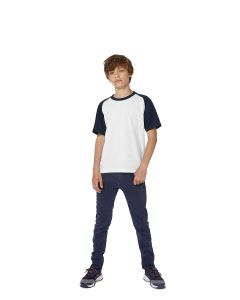 Dziecięca Koszulka Baseball b&c TBC/TK350
