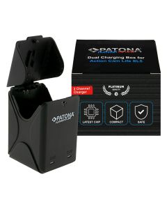 PATONA Platinum Dual-Charger - Etui ładujące do kamer pt GPT/4229