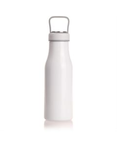 Butelka termiczna 475 ml Air Gifts z uchwytem i metalowym ringiem na spodzie, pojemnik w zakrętce vg GVG/V0850