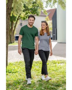 Męska Luksusowa Koszulka z Okrągłym Dekoltem   hm THM/101