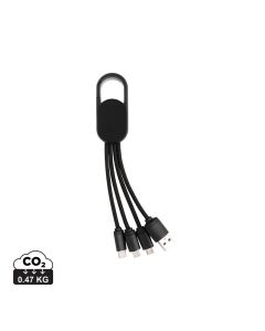 Kabel do ładowania 4 w 1 z karabińczykiem xd GXD/P302-071