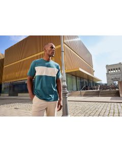 T-shirt Unisex colour-block james & nicholson TJN/8049