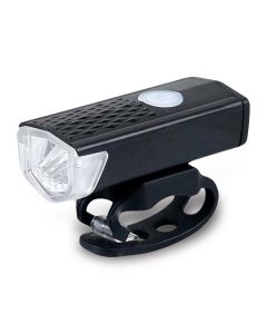 Latarka rowerowa ładowana przez USB Rebike, czarny  rd GRD/R17849
