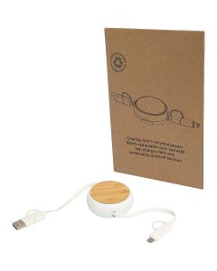 Chechia zwijany kabel do synchronizacji danych i szybkiego ładowania 5 w 1 45 W o długości 100 cm z  pf GPF/124419