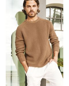 Sweter Męski z Dzianiny Chunky native spirit TNS/NS911