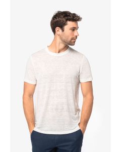 Koszulka Męska Lniana Crewneck kariban TKA/SP320