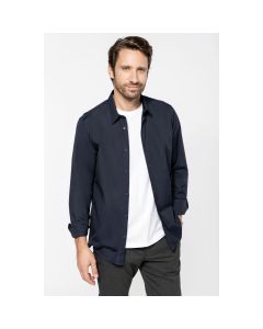 Męska Koszula z Długim Rękawem Poplin kariban TKA/PK504