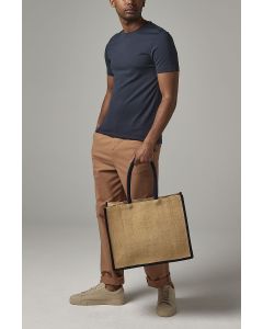 Natural Starched Jute Classic Shopper westford mill GWM/W470