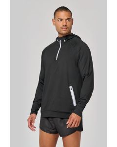 Bluza Sportowa z Kapturem i Zamkiem 1/4 kariban TKA/PA360