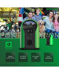 PATONA Platinum Przenośna Stacja Zasilania 300W pt GPT/9990