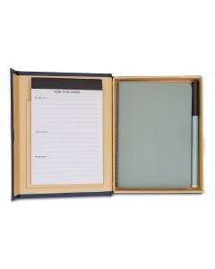 Notes i planner w upominkowym pudełku Kampa, granatowy  rd GRD/R73648