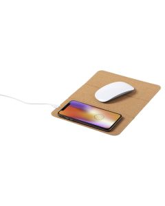 Korkowa podkładka pod mysz, bezprzewodowa ładowarka 5W, stojak na telefon vg GVG/V0388