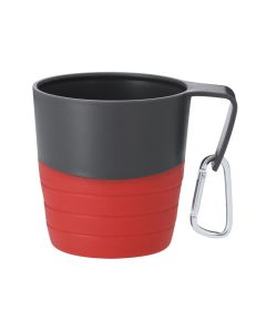 Składany kubek podróżny 340 ml z karabińczykiem vg GVG/VA669
