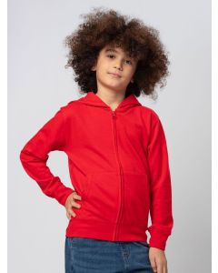 Berry Kids - Bluza Dziecięca z Kapturem i Zamkiem black spider TBS/BSK304