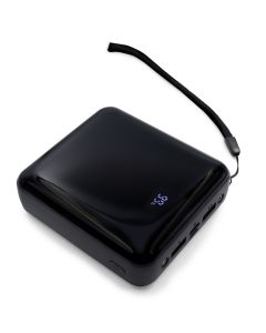 Power bank 10000 mAh, 3 kable do ładowania w komplecie, Tim vg GVG/V0903