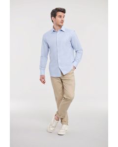 Męska Koszula Oxford z Długim Rękawem russell TRU/922M