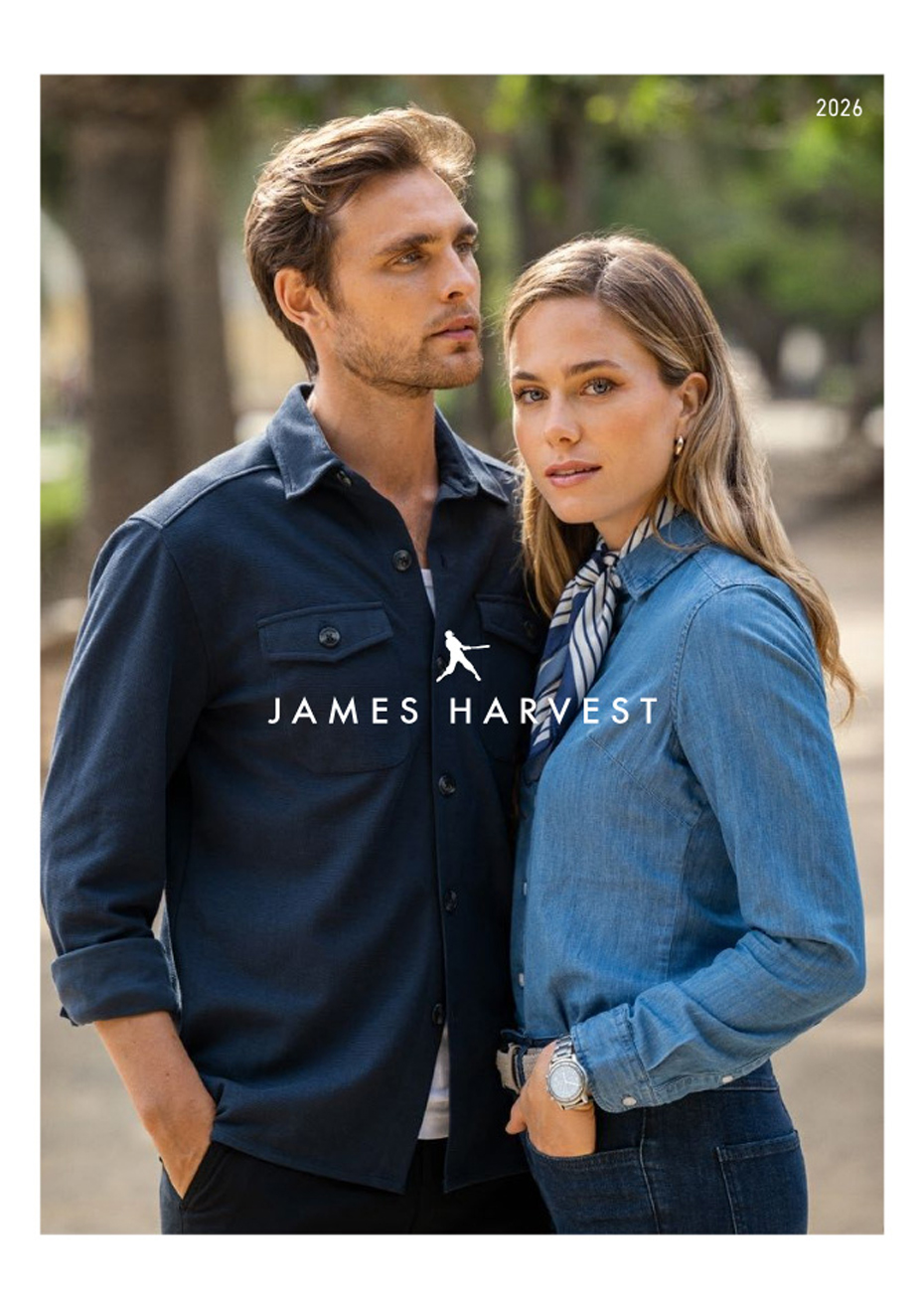 Okładka katalogu Kolekcja James Harvest SS26